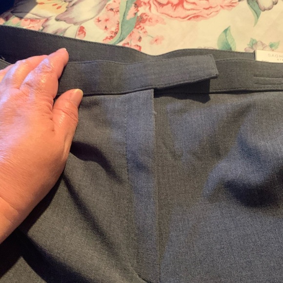 NWT Sag Harbor Women’s Gray Dress Pants Size 12 P - Picture 6 of 11